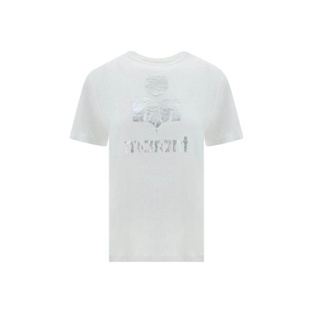 Isabel Marant Étoile White Linen T-Shirt