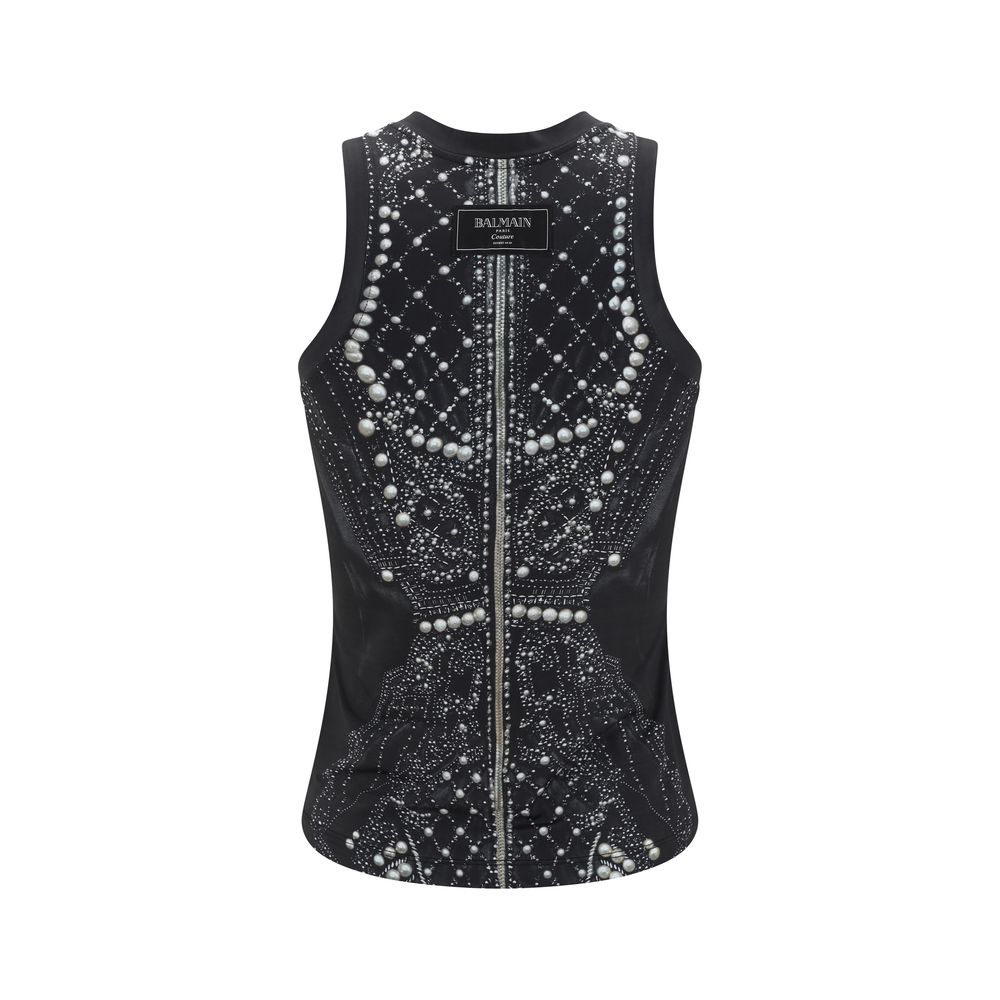 Balmain Trompe l'œil Top LUNESCAPE