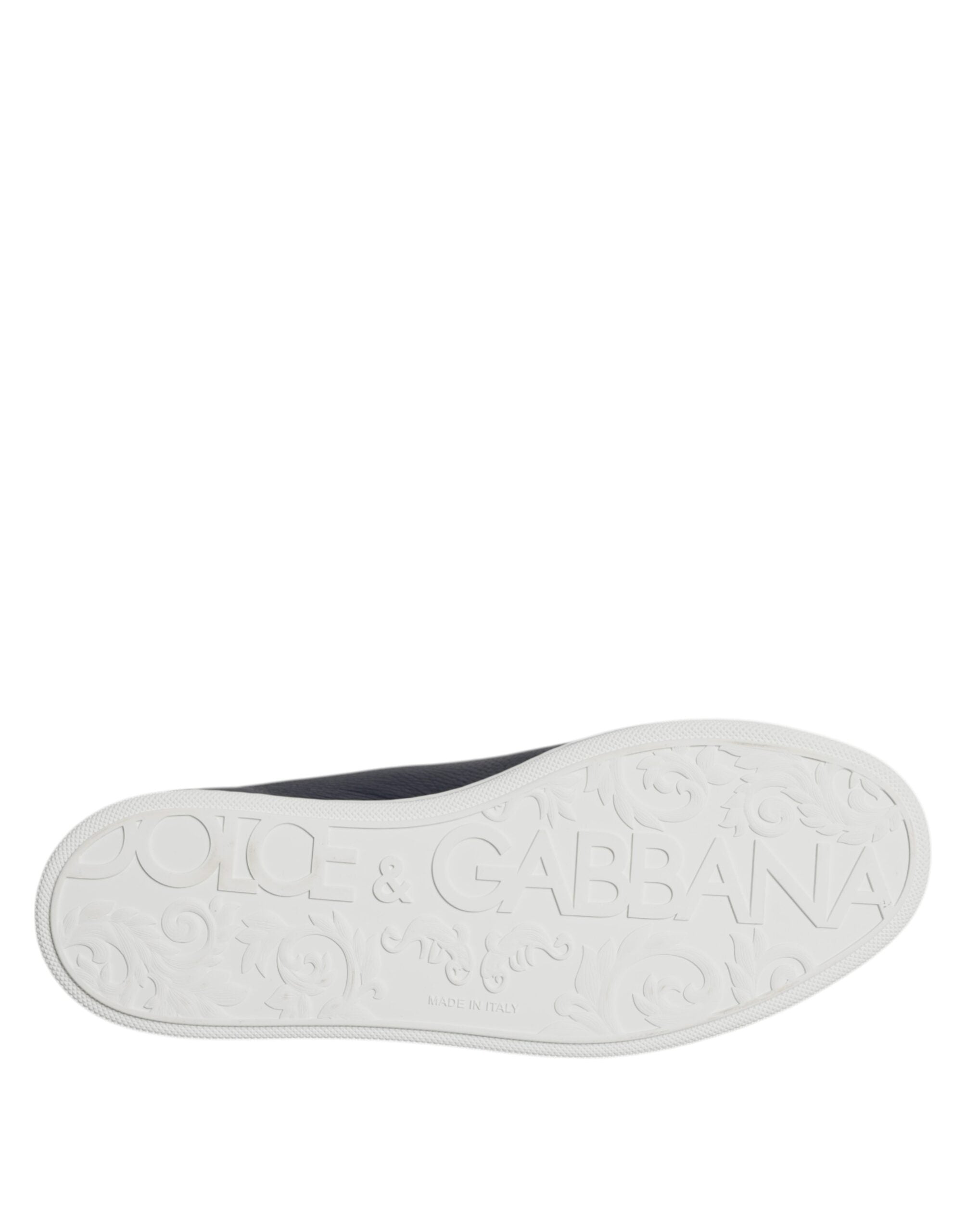 Dolce & Gabbana Blue Low Top Men Saint Tropez Sneakers Shoes