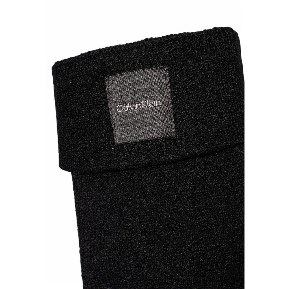 Calvin Klein Black Cashmere Glove LUNESCAPE