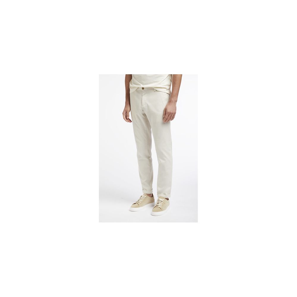 AT.P.CO Beige Cotton Jeans & Pant LUNESCAPE