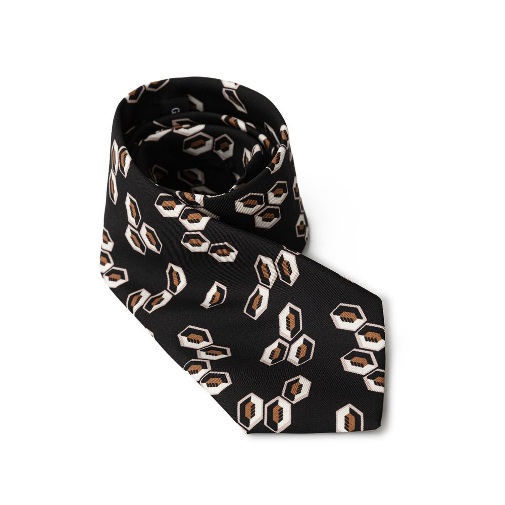 Giorgio Armani Black Silk Ties & Bowty LUNESCAPE