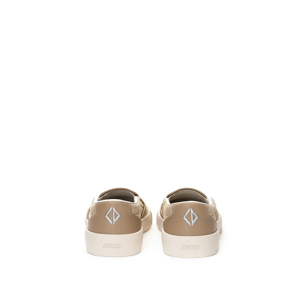 Dior Beige Leather Sneaker LUNESCAPE