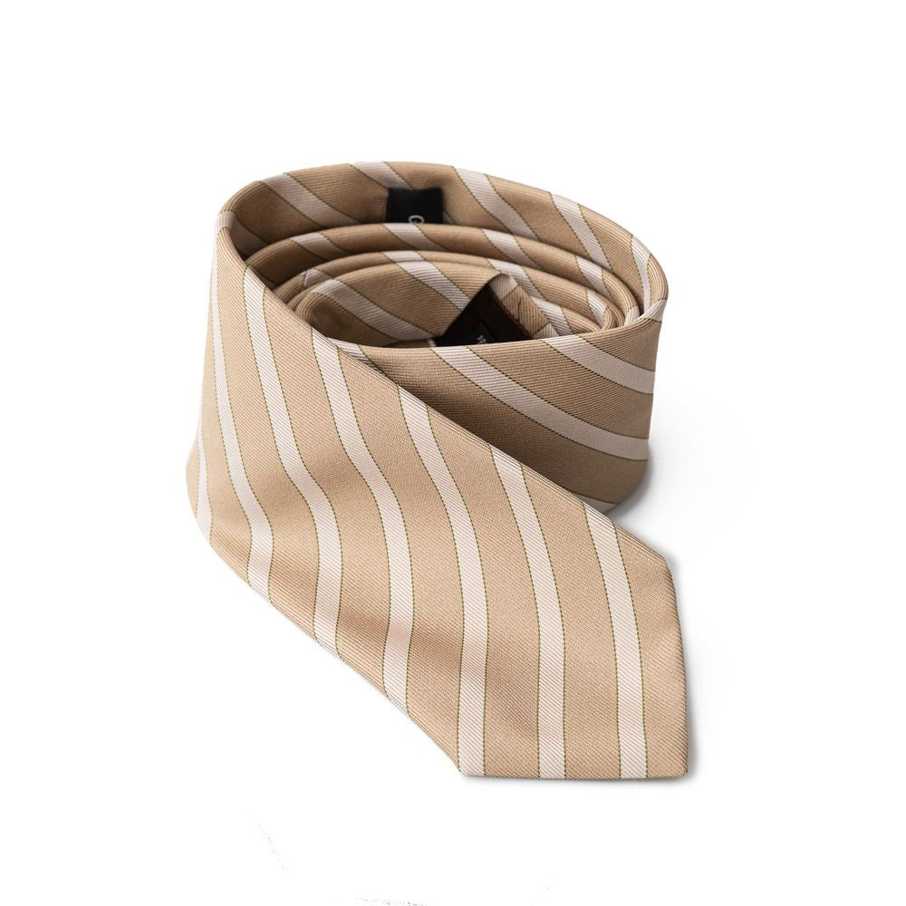Giorgio Armani Gold Silk Ties & Bowty LUNESCAPE