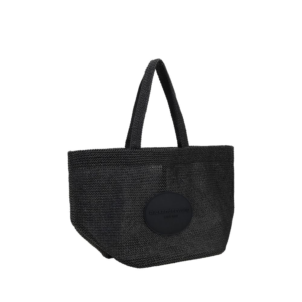 Alexander Wang Punch XL Raffia Shoulder Bag LUNESCAPE
