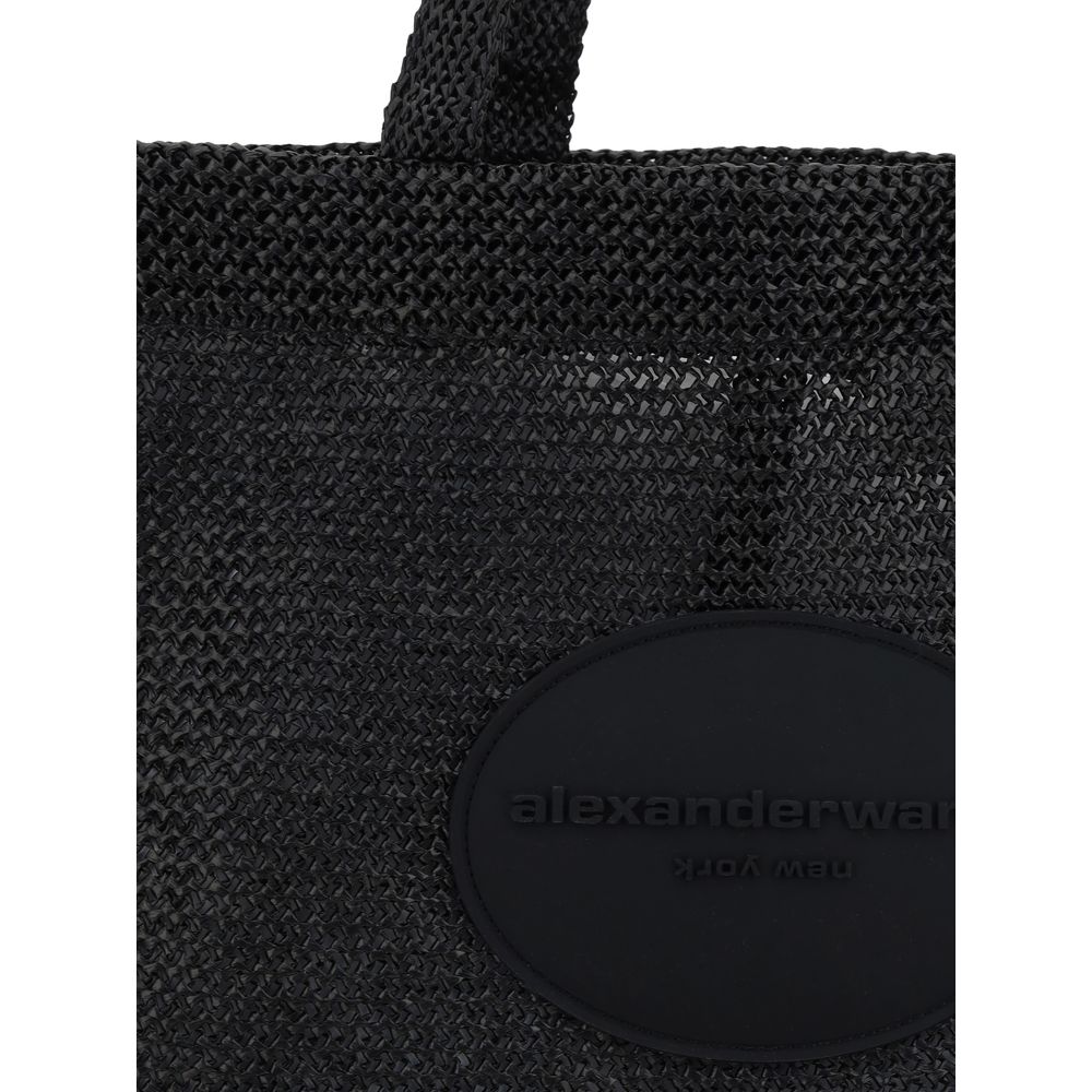 Alexander Wang Punch XL Raffia Shoulder Bag LUNESCAPE