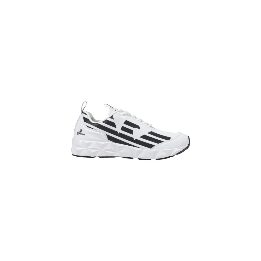 EA7 Emporio Armani Black And White Polyester Sneaker LUNESCAPE