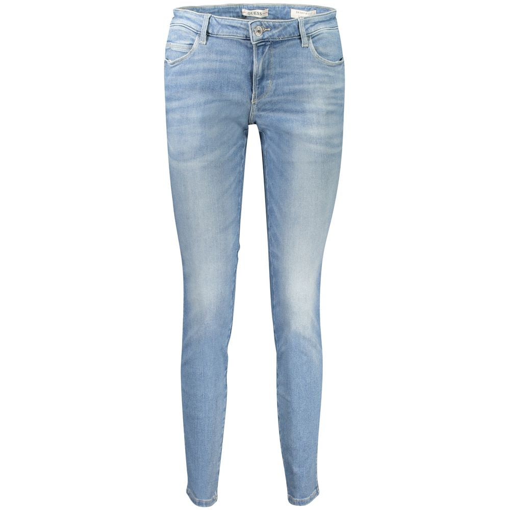Guess Jeans Light Blue Cotton Jeans & Pant LUNESCAPE