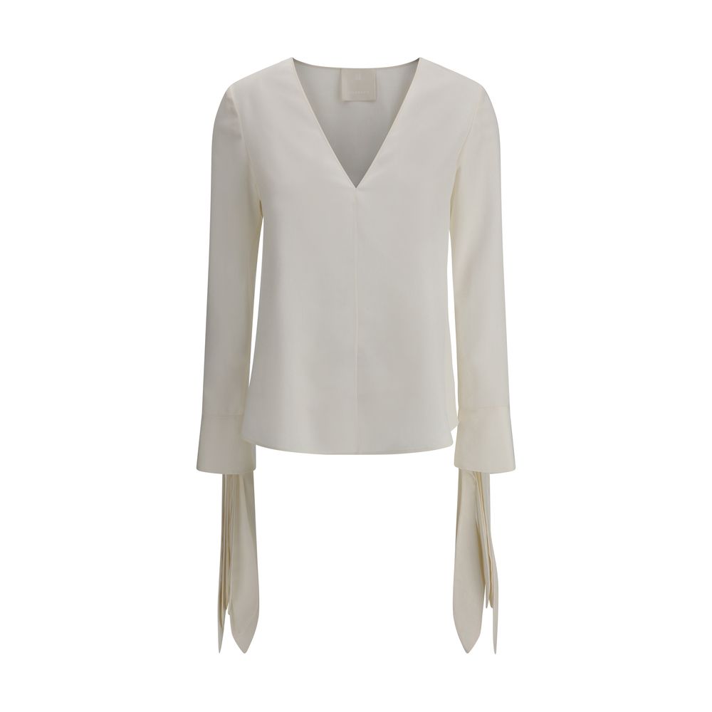 Givenchy Bow cuffs Blouse LUNESCAPE