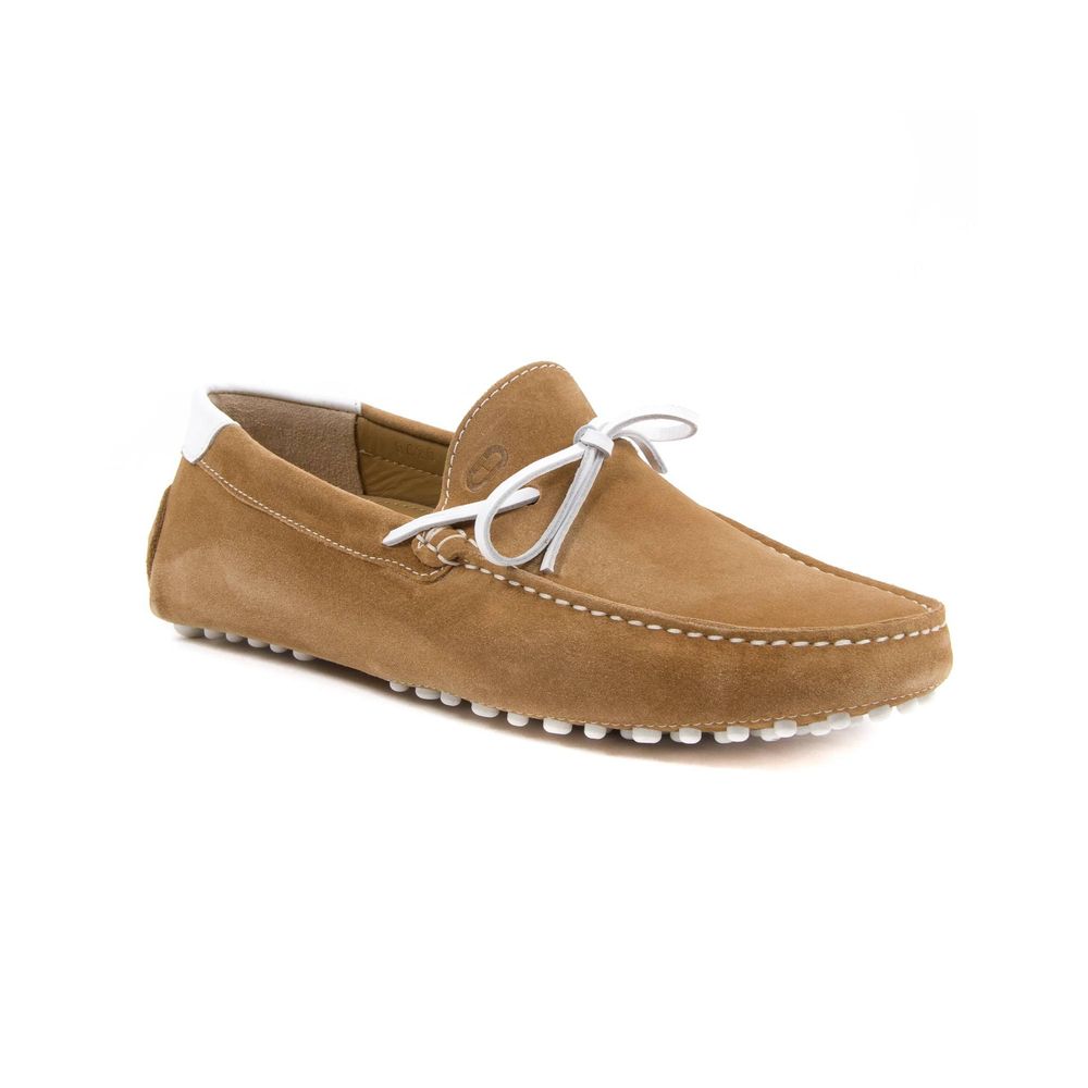 Dee Ocleppo Beige Leather Casual LUNESCAPE