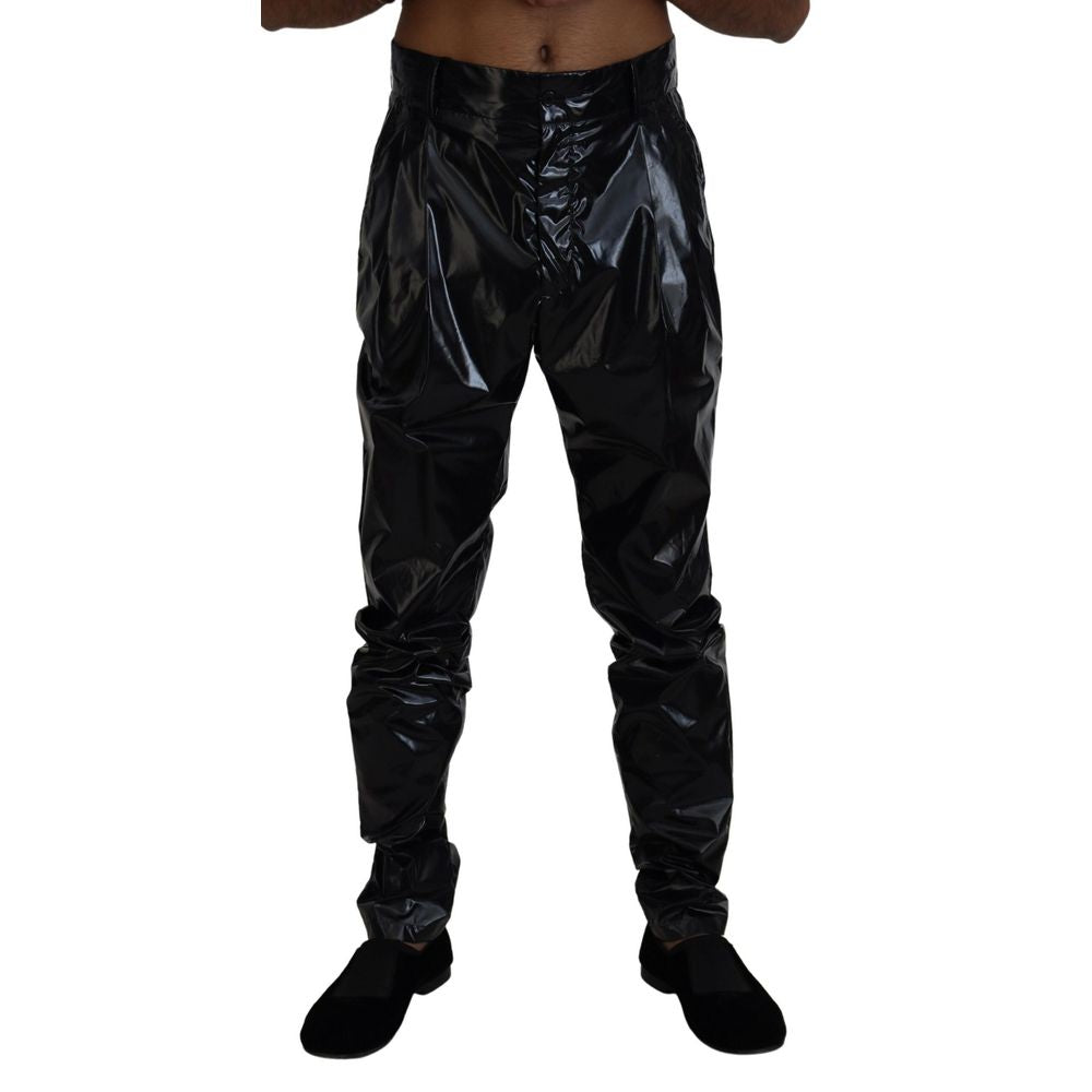 Dolce & Gabbana Black Nylon Jeans & Pant LUNESCAPE
