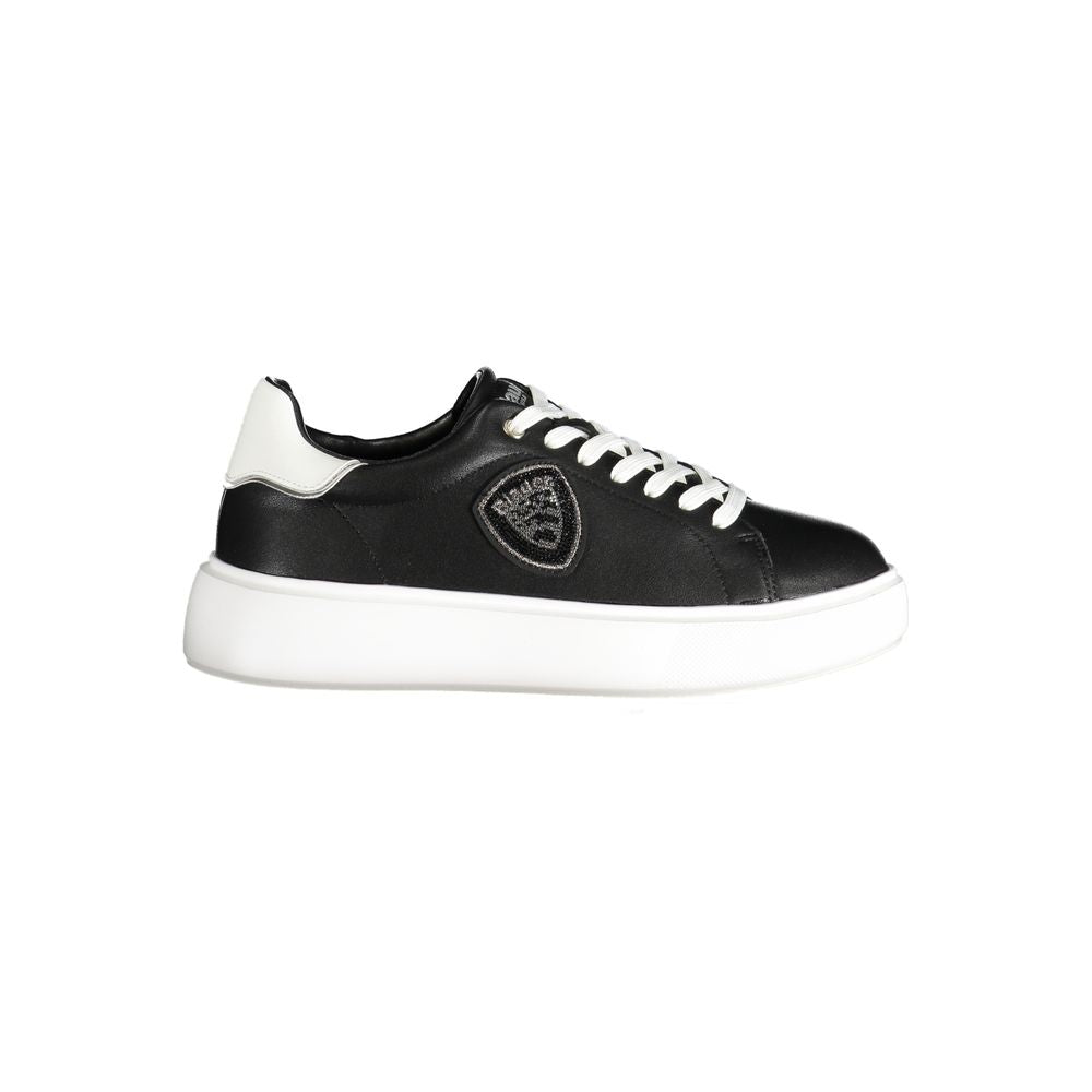 Blauer Black Polyester Sneaker LUNESCAPE