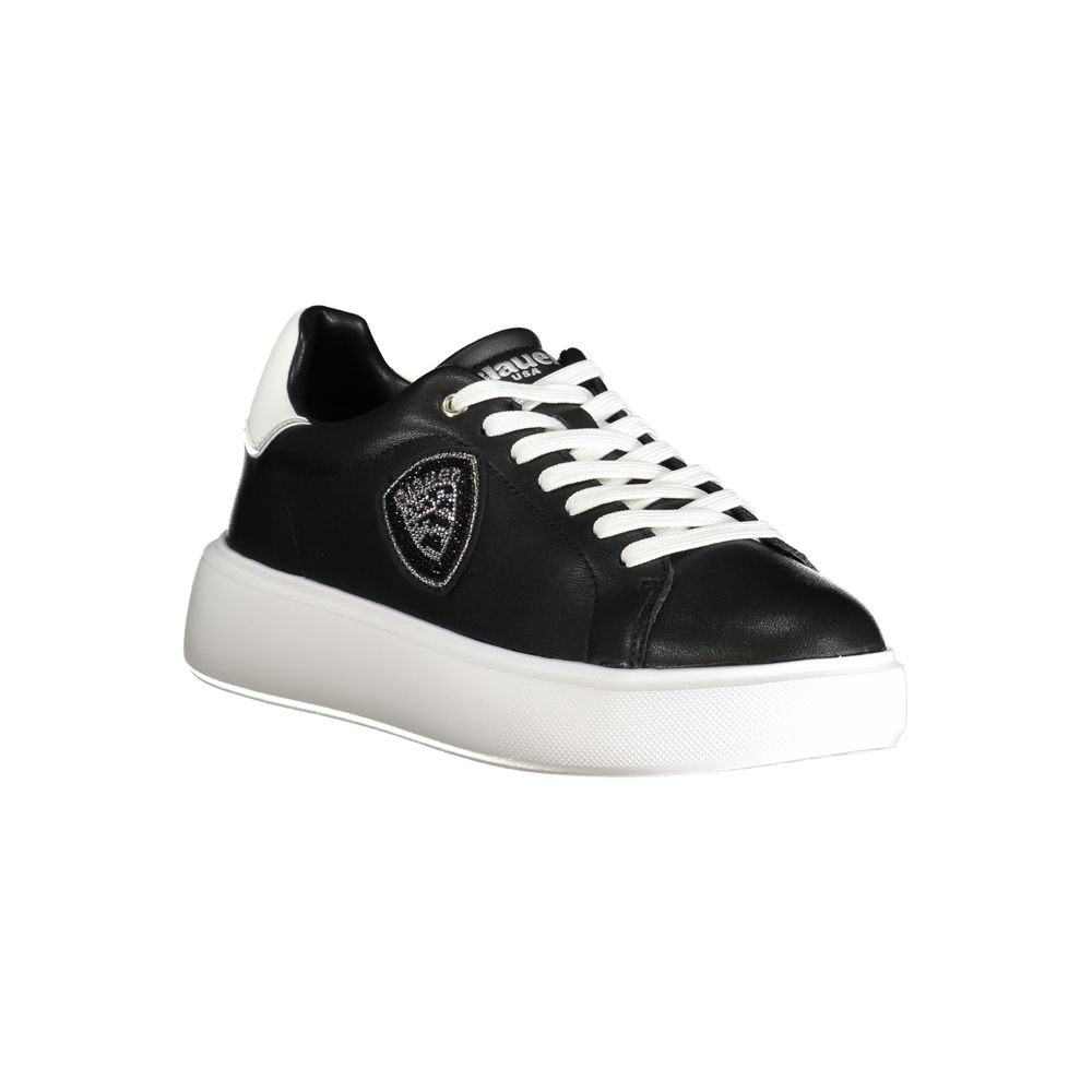 Blauer Black Polyester Sneaker LUNESCAPE