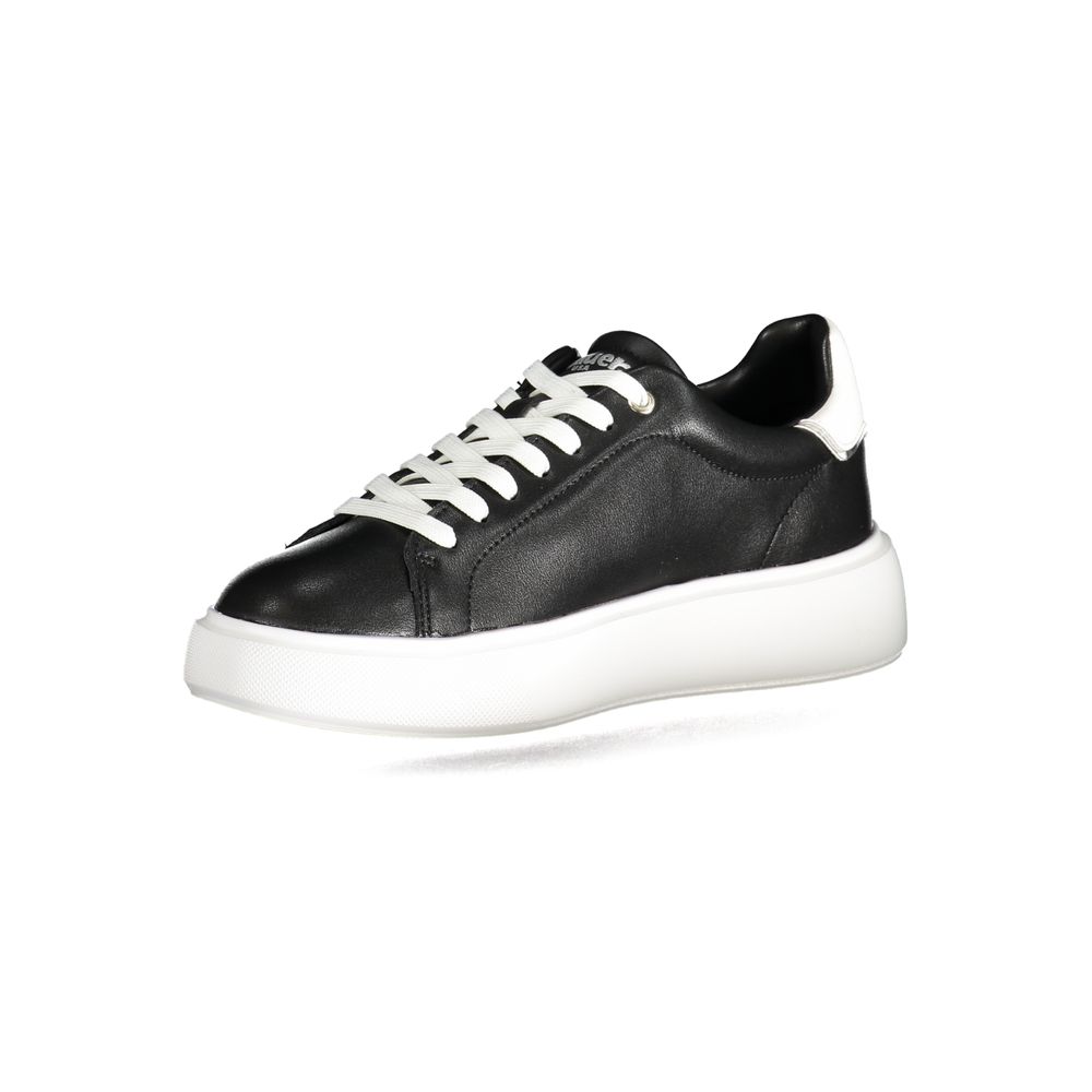 Blauer Black Polyester Sneaker LUNESCAPE