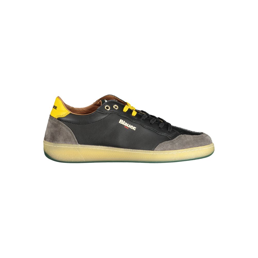 Blauer Black Polyester Sneaker LUNESCAPE