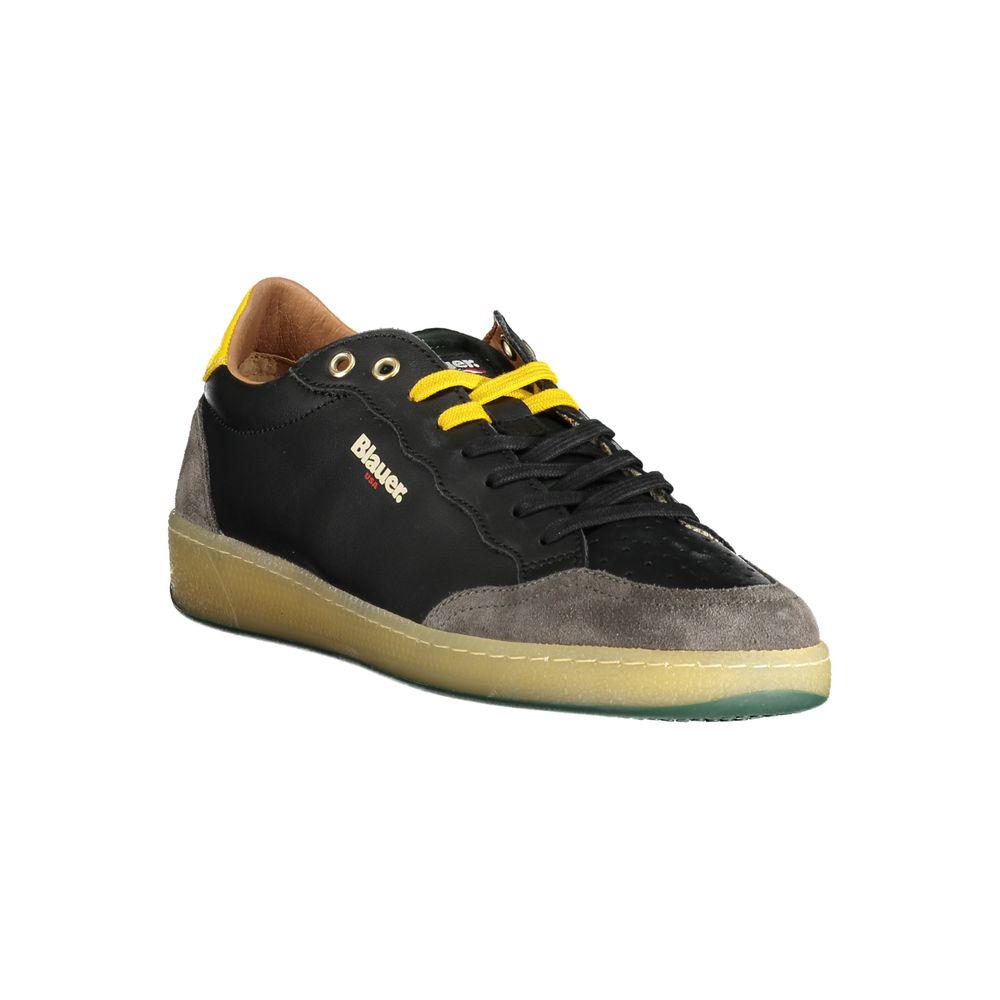 Blauer Black Polyester Sneaker LUNESCAPE