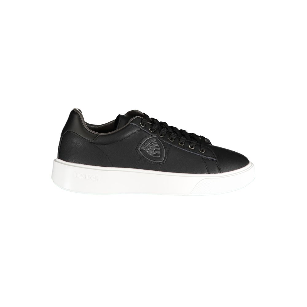 Blauer Black Polyester Sneaker LUNESCAPE