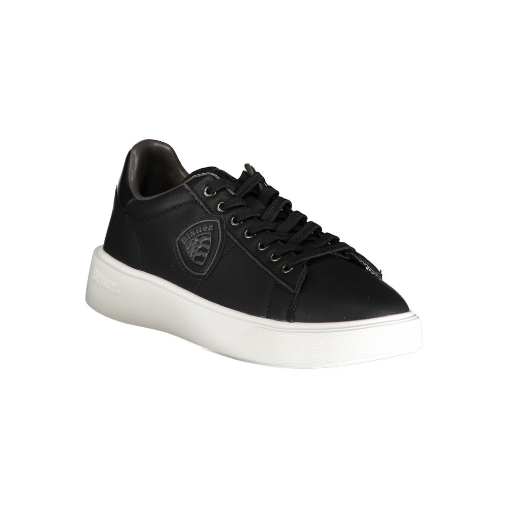 Blauer Black Polyester Sneaker LUNESCAPE