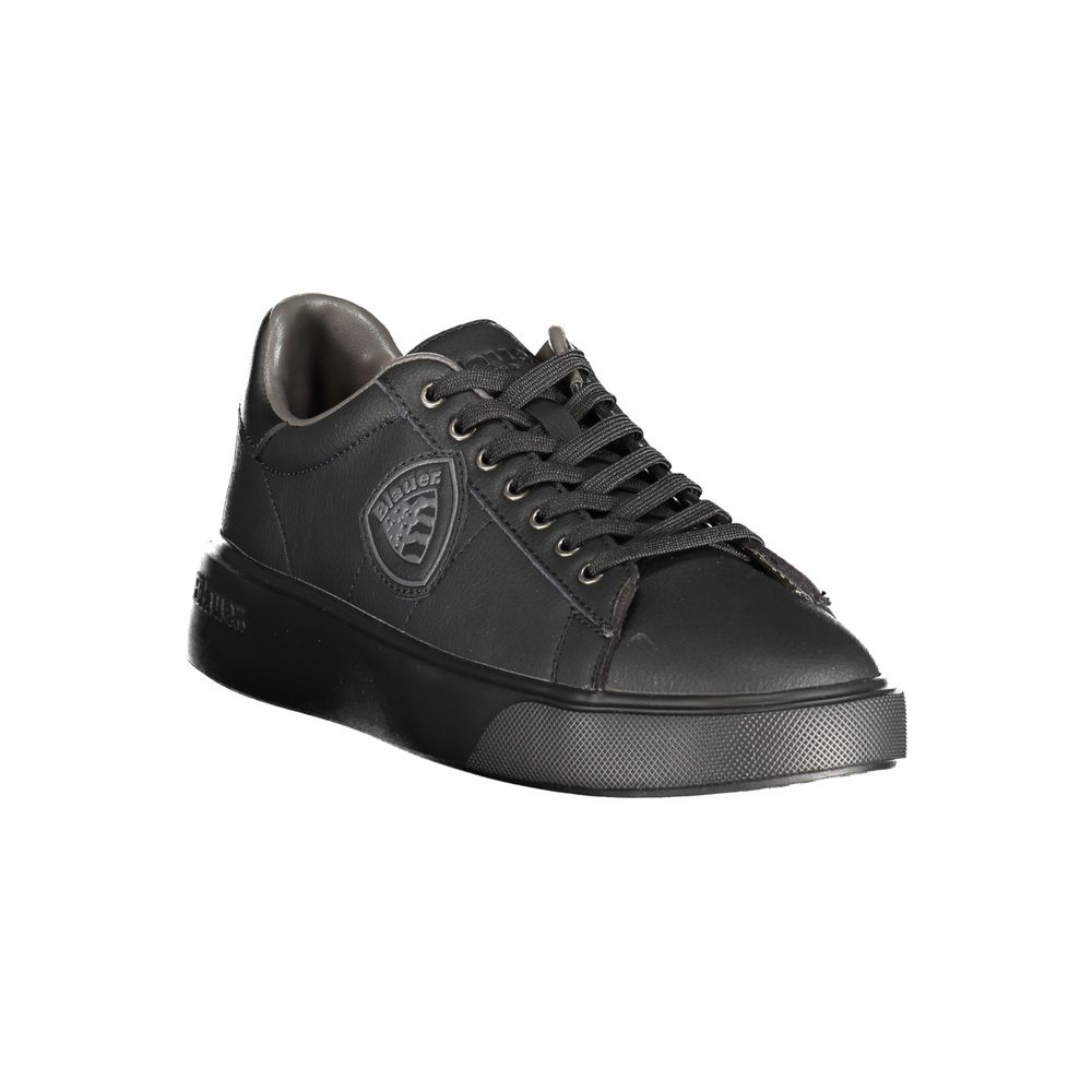 Blauer Black Polyester Sneaker LUNESCAPE