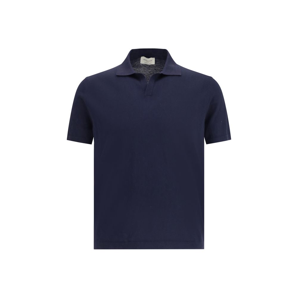 Brooksfield Knit Polo Shirt LUNESCAPE