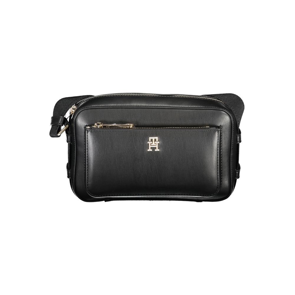 Tommy Hilfiger Black Polyethylene Handbag LUNESCAPE