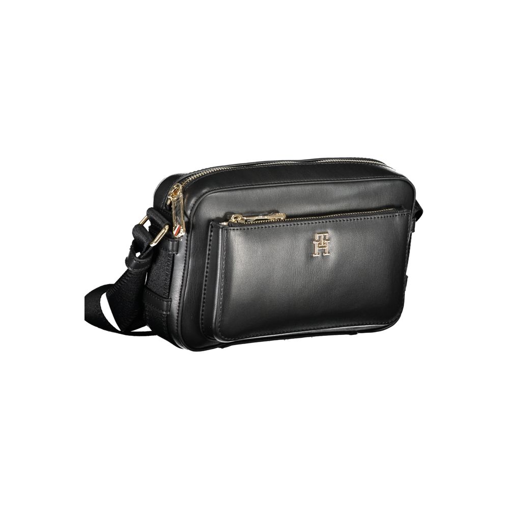 Tommy Hilfiger Black Polyethylene Handbag LUNESCAPE