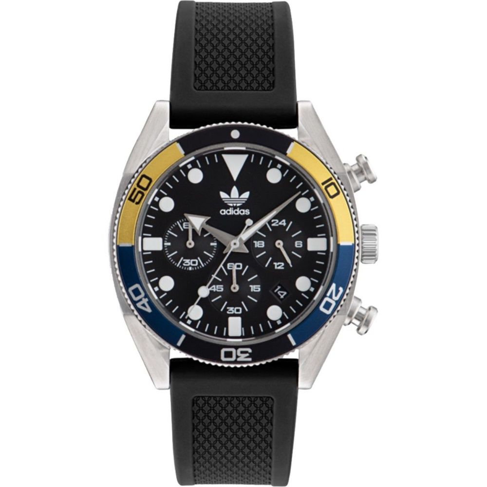 Adidas Black Synthetic Watch LUNESCAPE