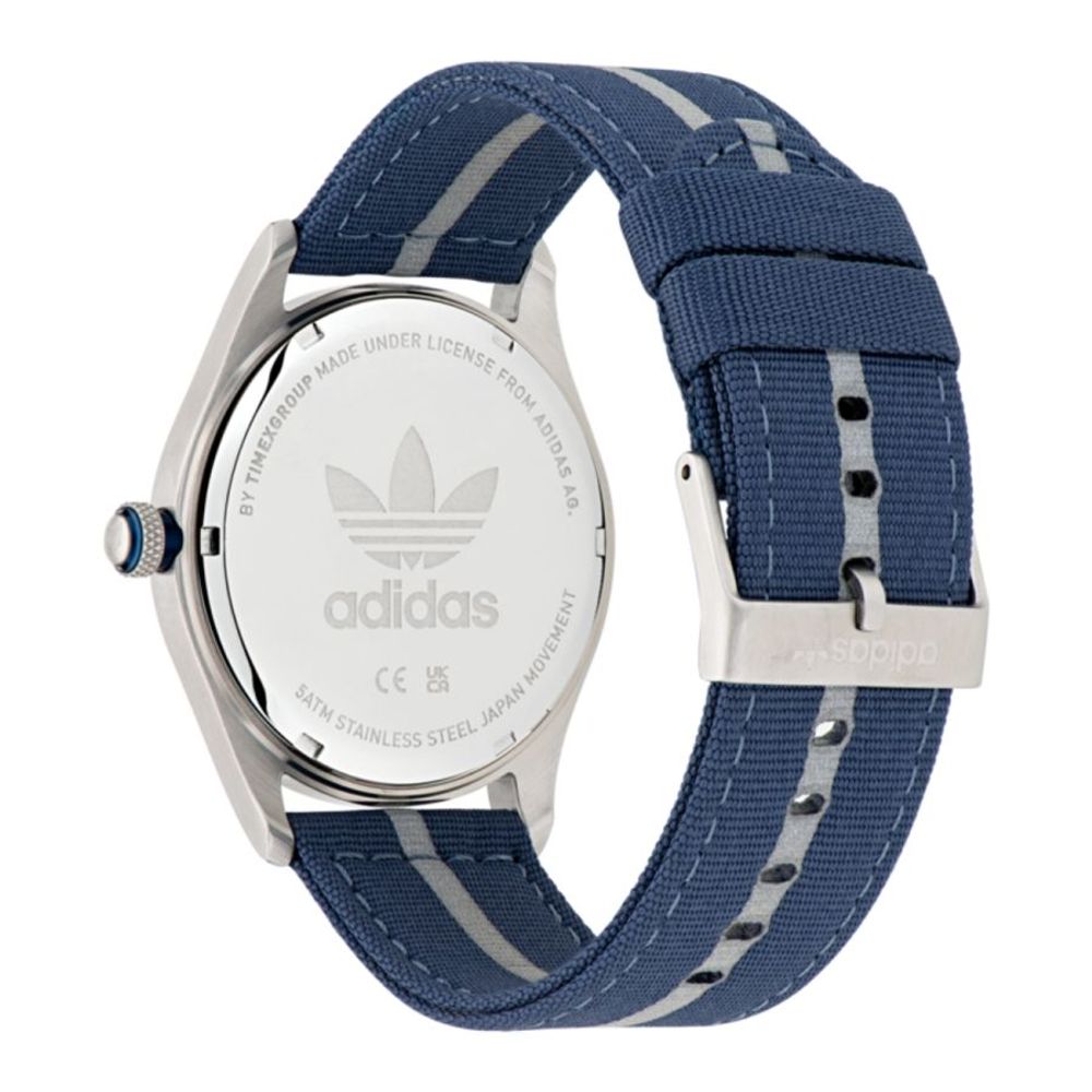 Adidas Blue Fabric Watch LUNESCAPE