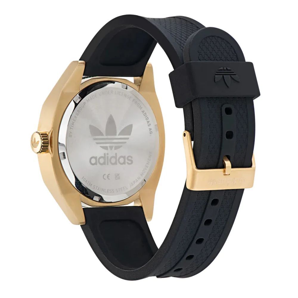 Adidas Black Synthetic Watch LUNESCAPE