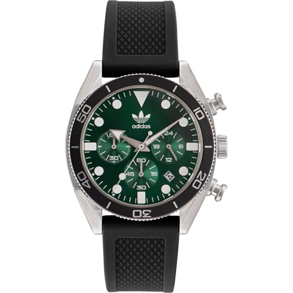 Adidas Black Synthetic Watch LUNESCAPE