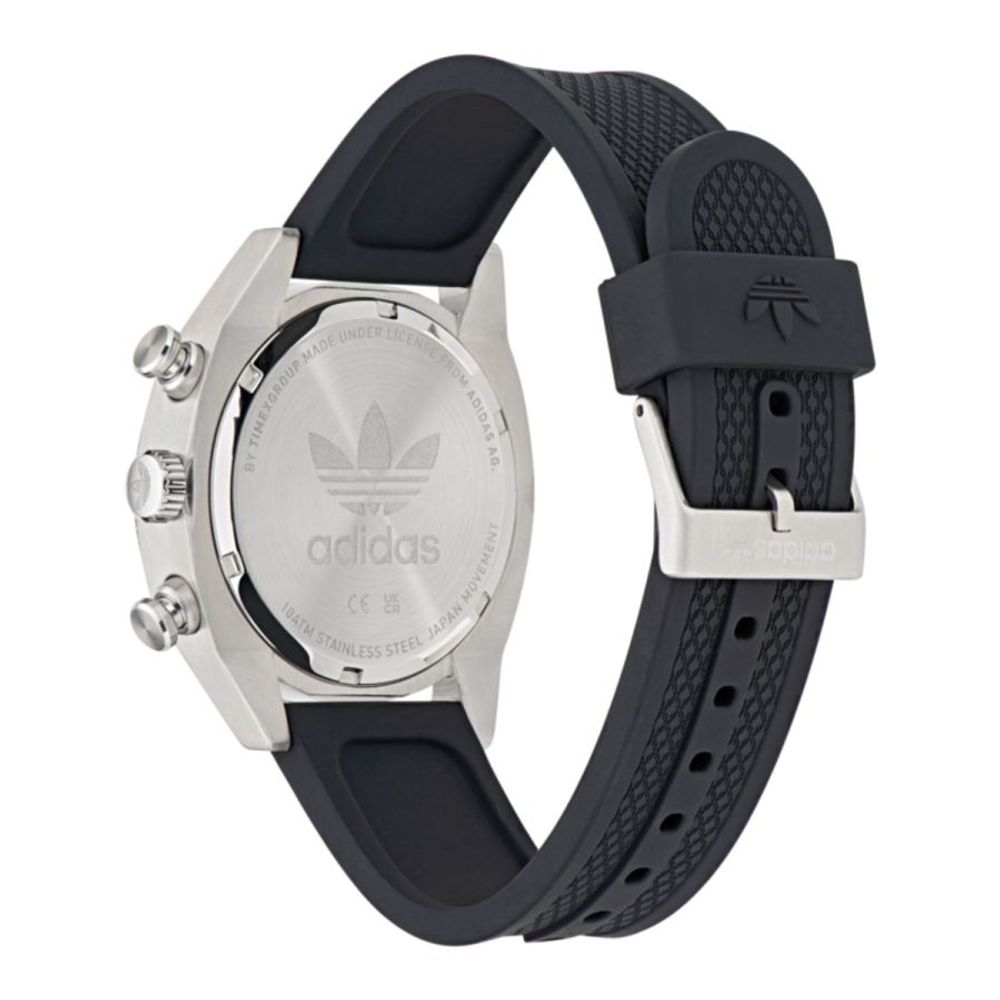 Adidas Black Synthetic Watch LUNESCAPE