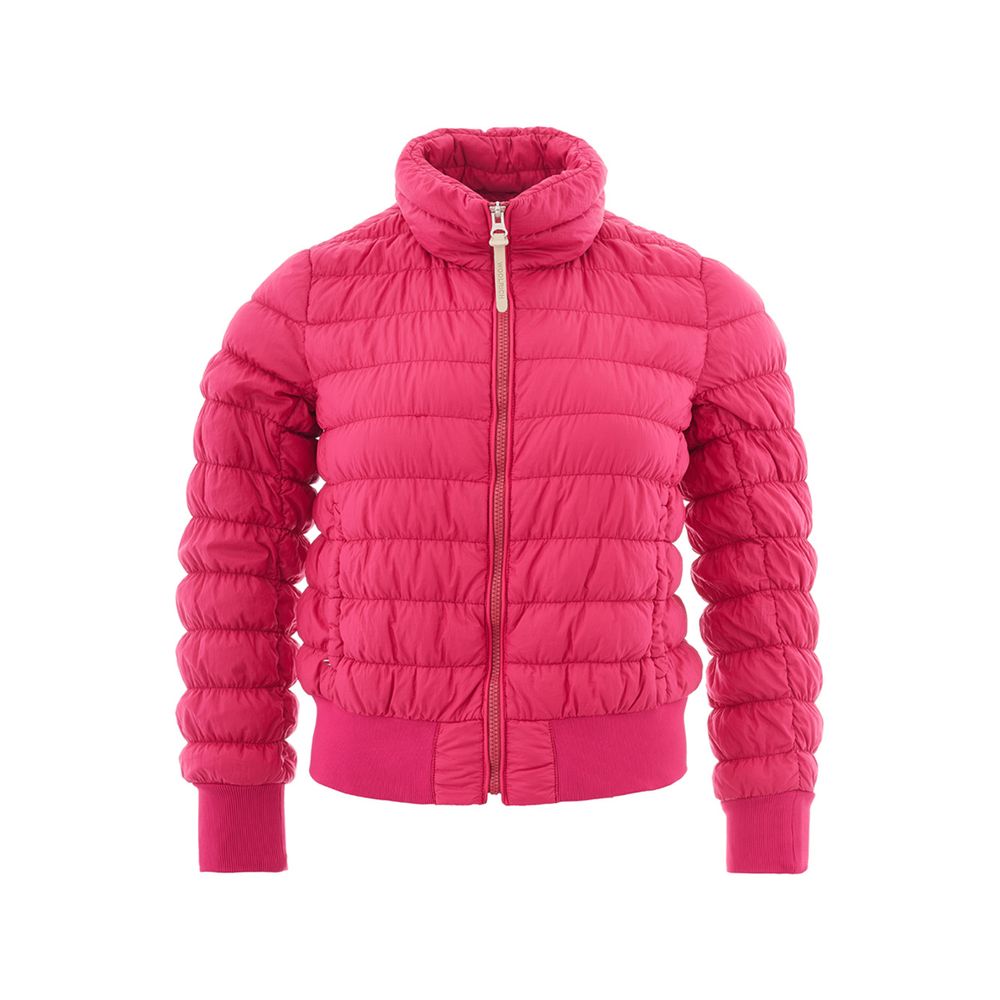 Fuchsia Elegance Polyamide Jacket LUNESCAPE