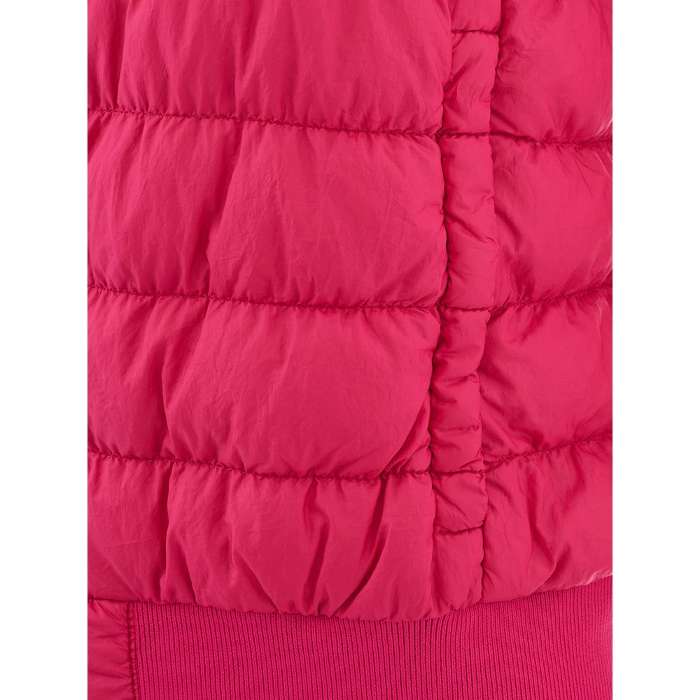 Fuchsia Elegance Polyamide Jacket LUNESCAPE