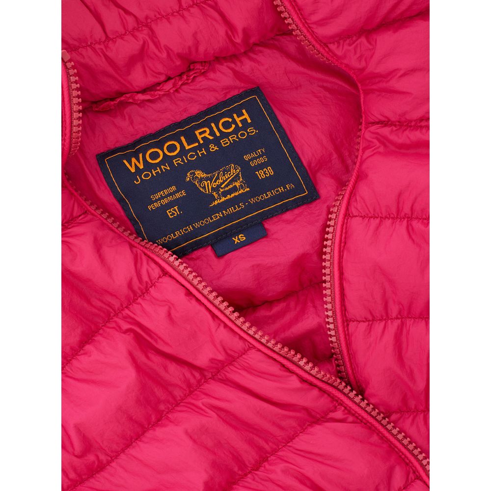 Fuchsia Elegance Polyamide Jacket LUNESCAPE