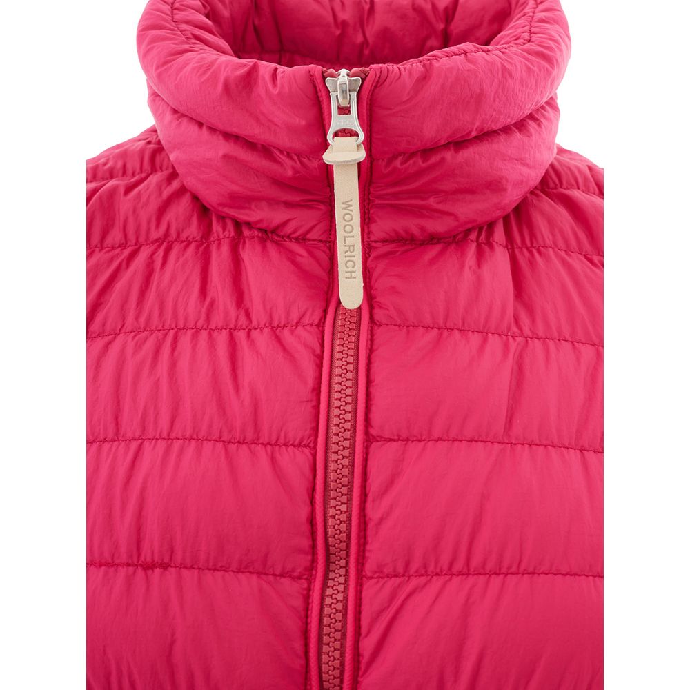 Fuchsia Elegance Polyamide Jacket LUNESCAPE