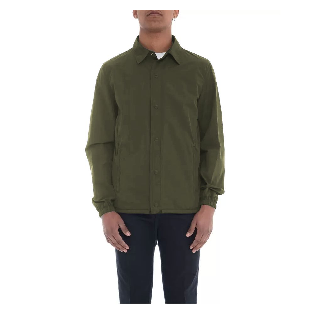 Herno Green Nylon Jacket LUNESCAPE
