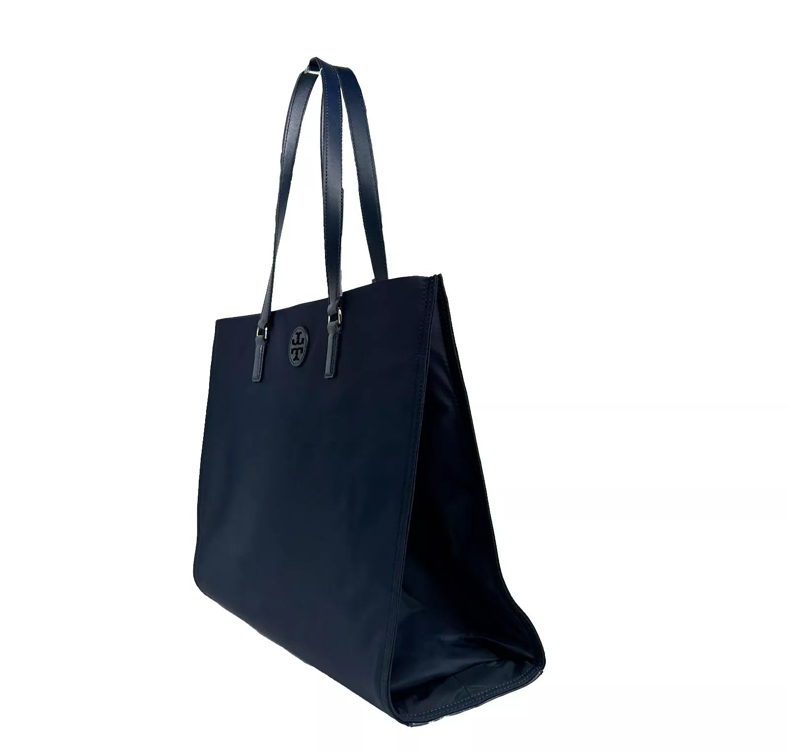 Tory Burch Navy Ella Large Shopper Bag LUNESCAPE