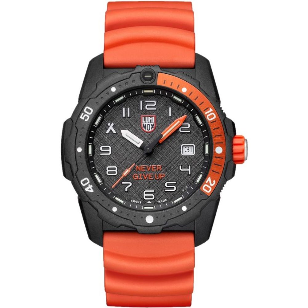 Luminox Orange Rubber Watch LUNESCAPE