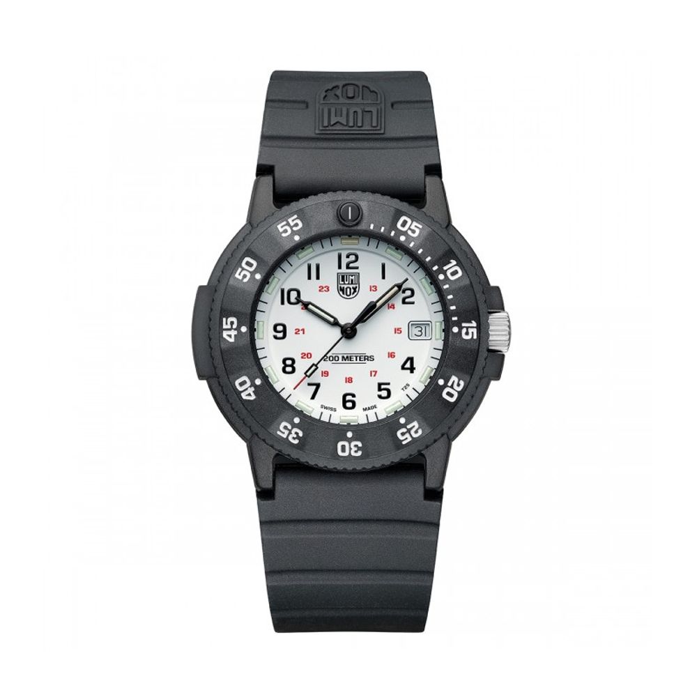Luminox Black Rubber Watch LUNESCAPE