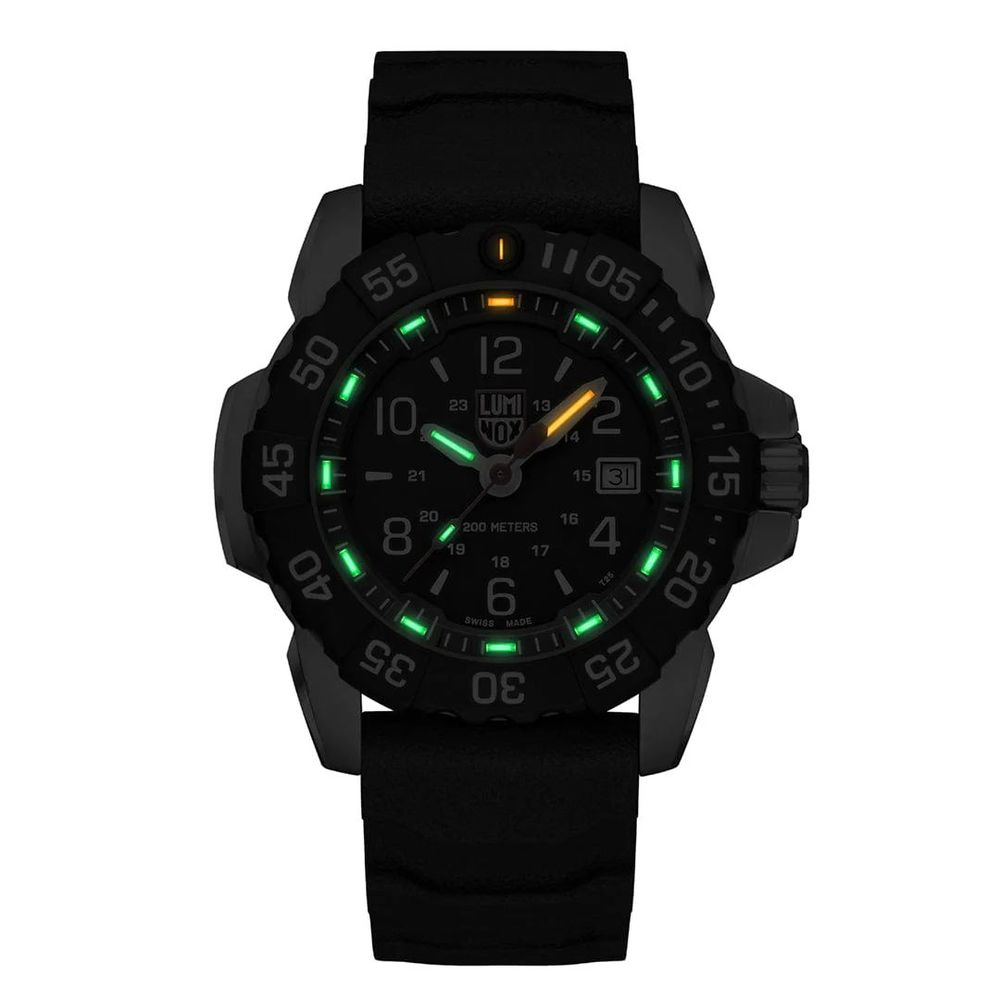 Luminox Black Rubber Watch LUNESCAPE