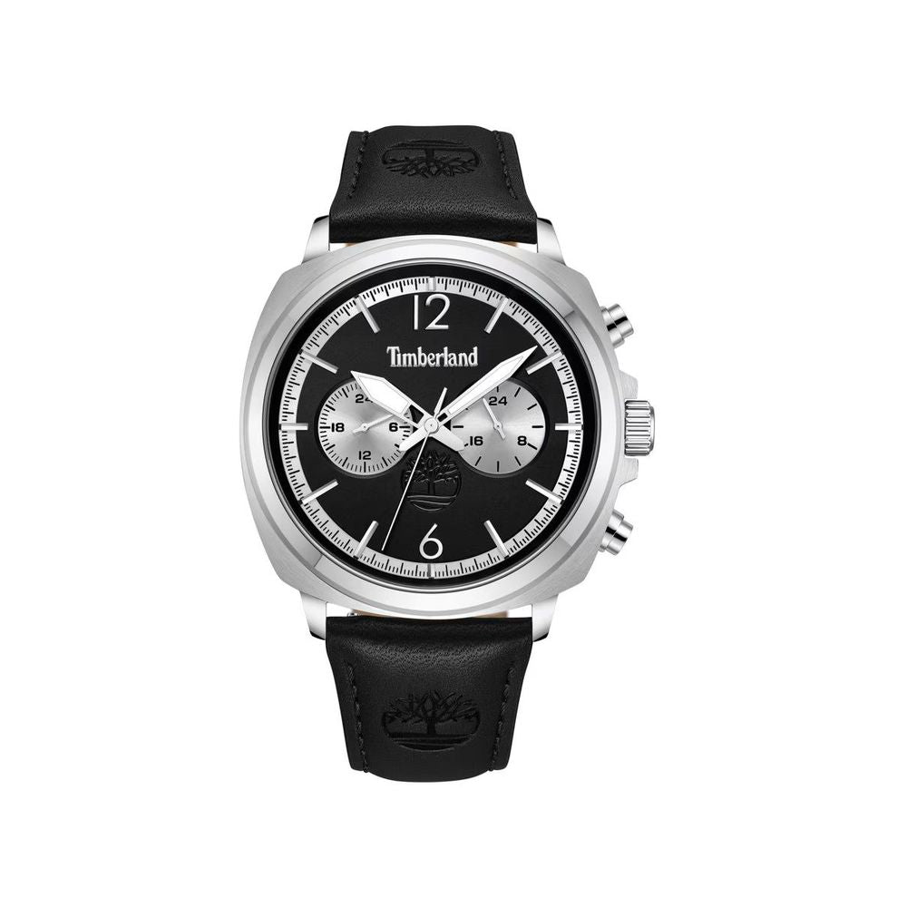 Timberland Orange Leather Watch LUNESCAPE