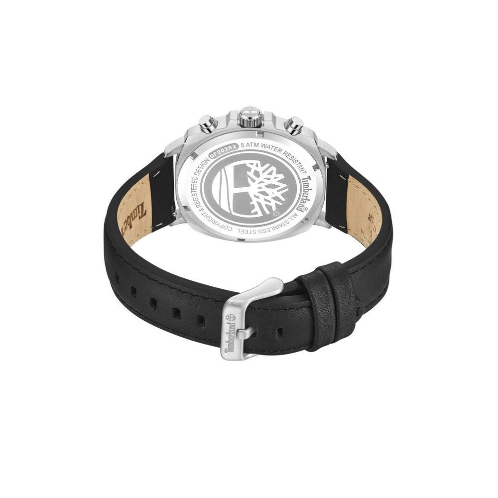 Timberland Orange Leather Watch LUNESCAPE