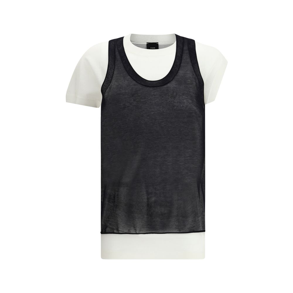 PINKO Knitted T-shirt LUNESCAPE