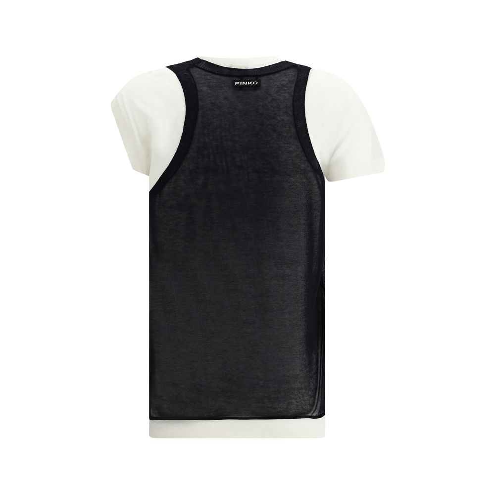 PINKO Knitted T-shirt LUNESCAPE