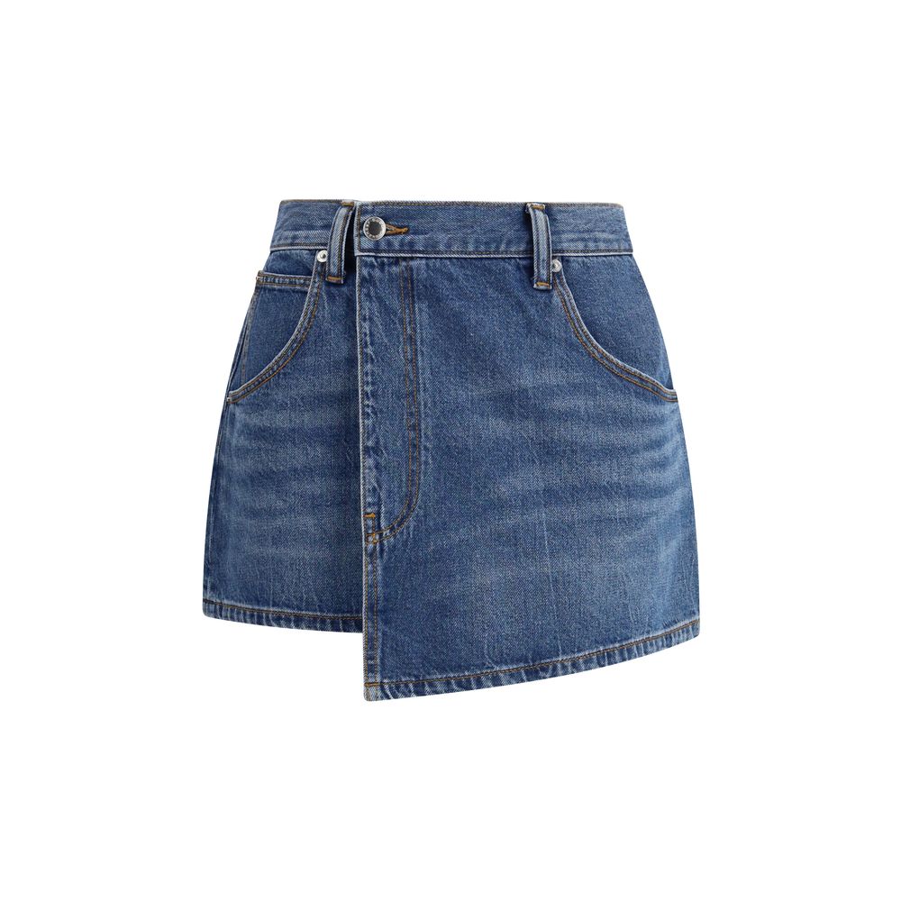 Alexander Wang Denim Miniskirt LUNESCAPE