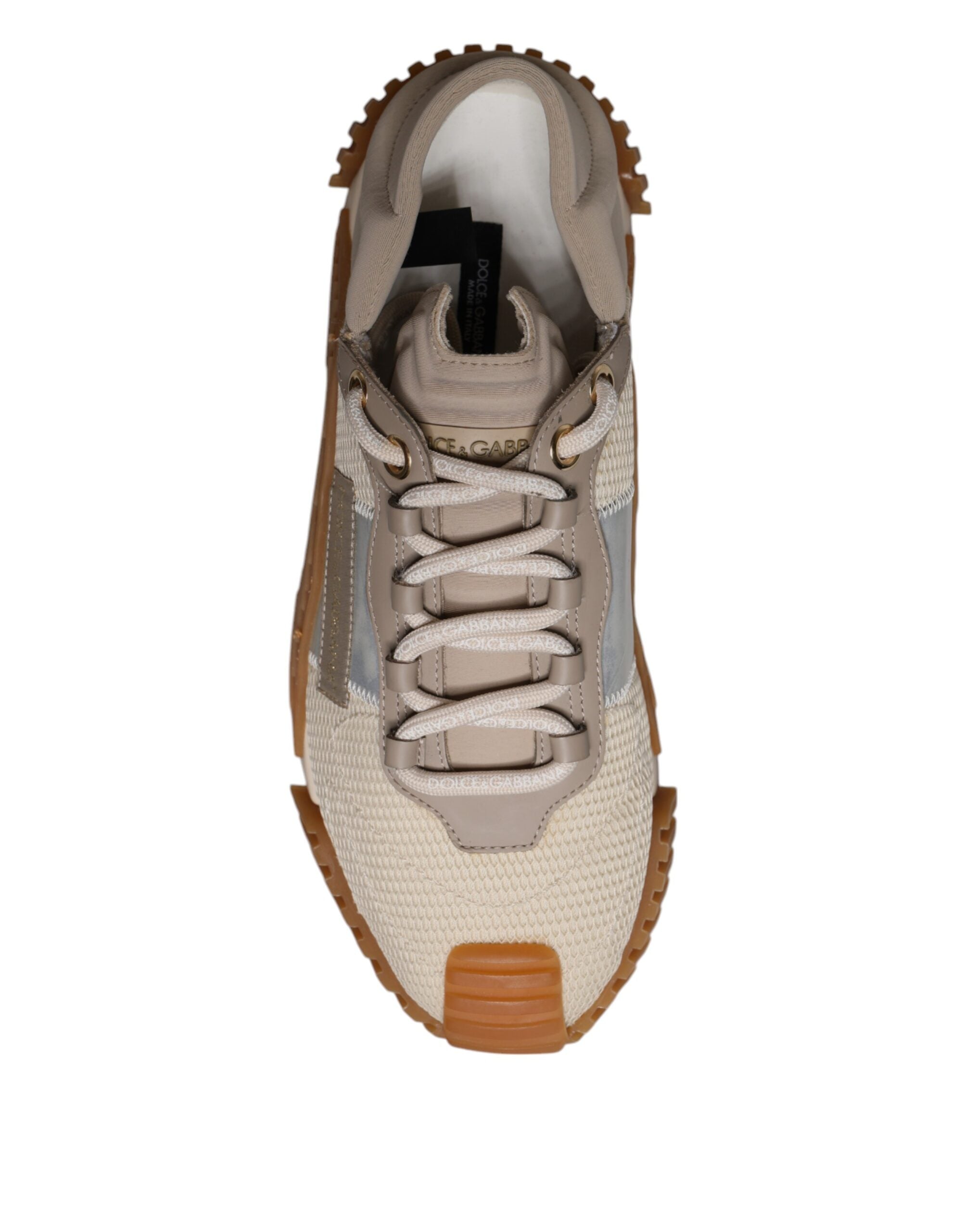 Dolce & Gabbana Multicolor Lace Up Low Top NS1 Sneakers Shoes