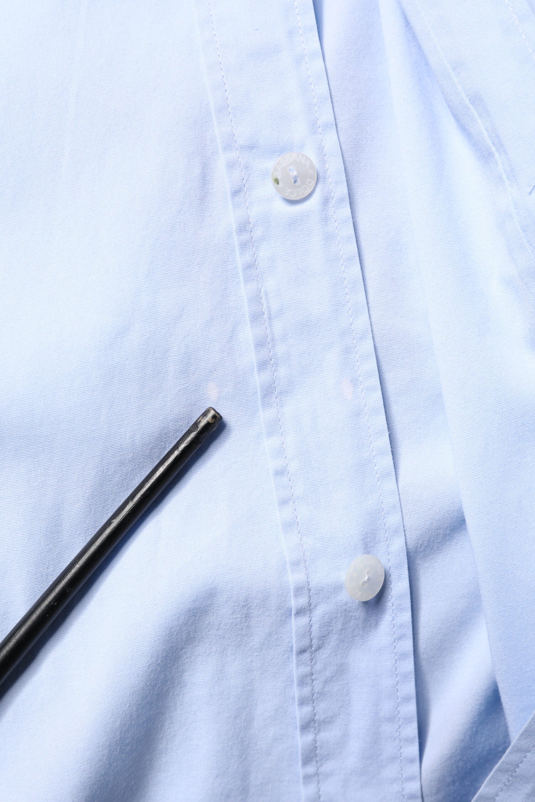 Dolce & Gabbana Light Blue Cotton MARTINI Formal Dress Shirt