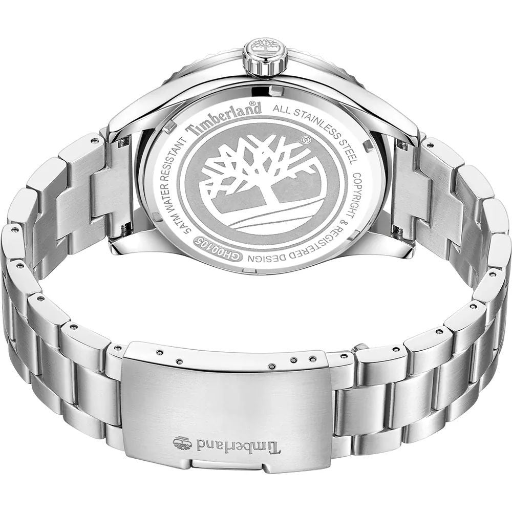 Timberland Gray Stainless Steel Watch LUNESCAPE