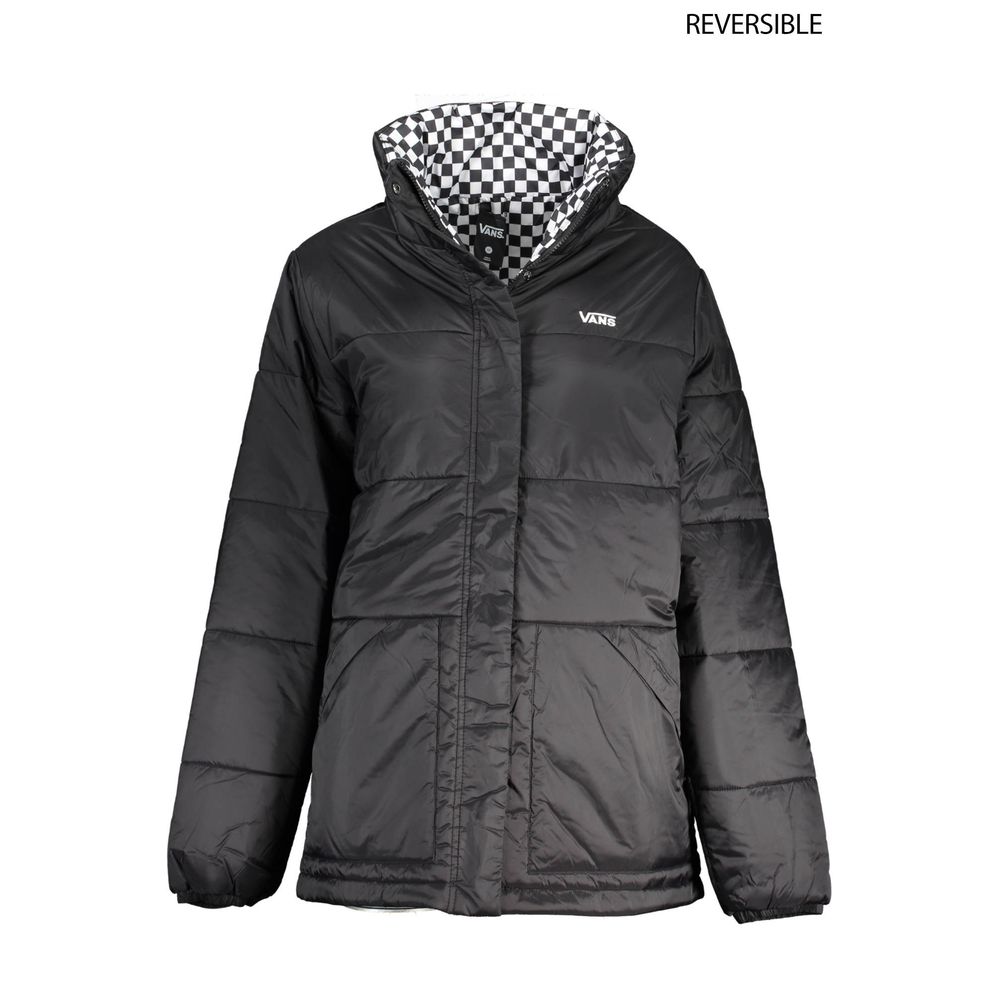 Vans Black Nylon Women Jacket LUNESCAPE