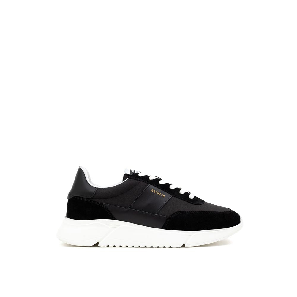 Axel Arigato Black And White Fabric And Leather Sneaker LUNESCAPE